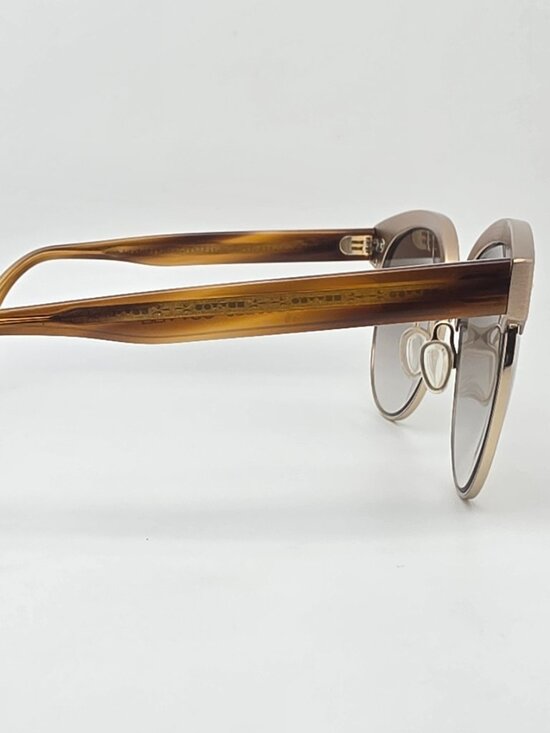 Oliver Peoples OV1167-S 5223/6U Shaelie Brushed Gold Frame Gold Lens Sunglasses main image 8